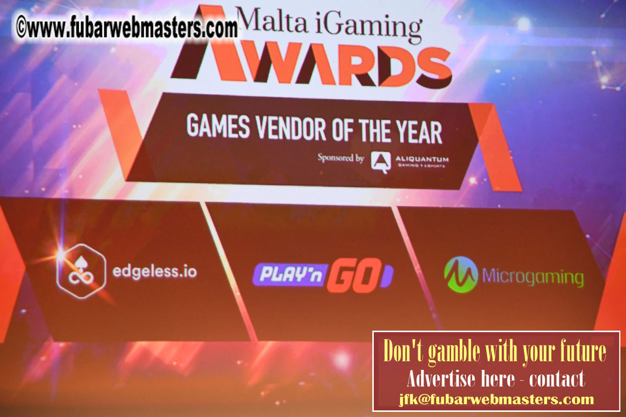 Malta IGaming Awards and Charity Auction