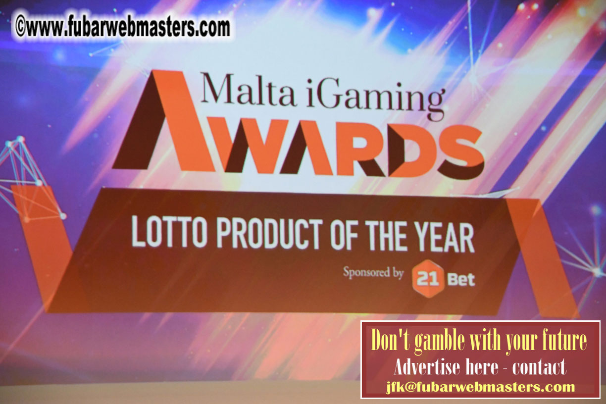 Malta IGaming Awards and Charity Auction