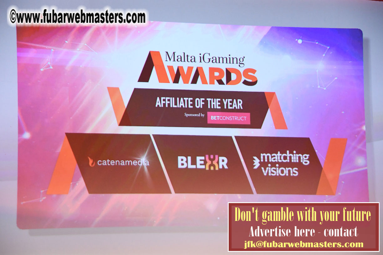 Malta IGaming Awards and Charity Auction