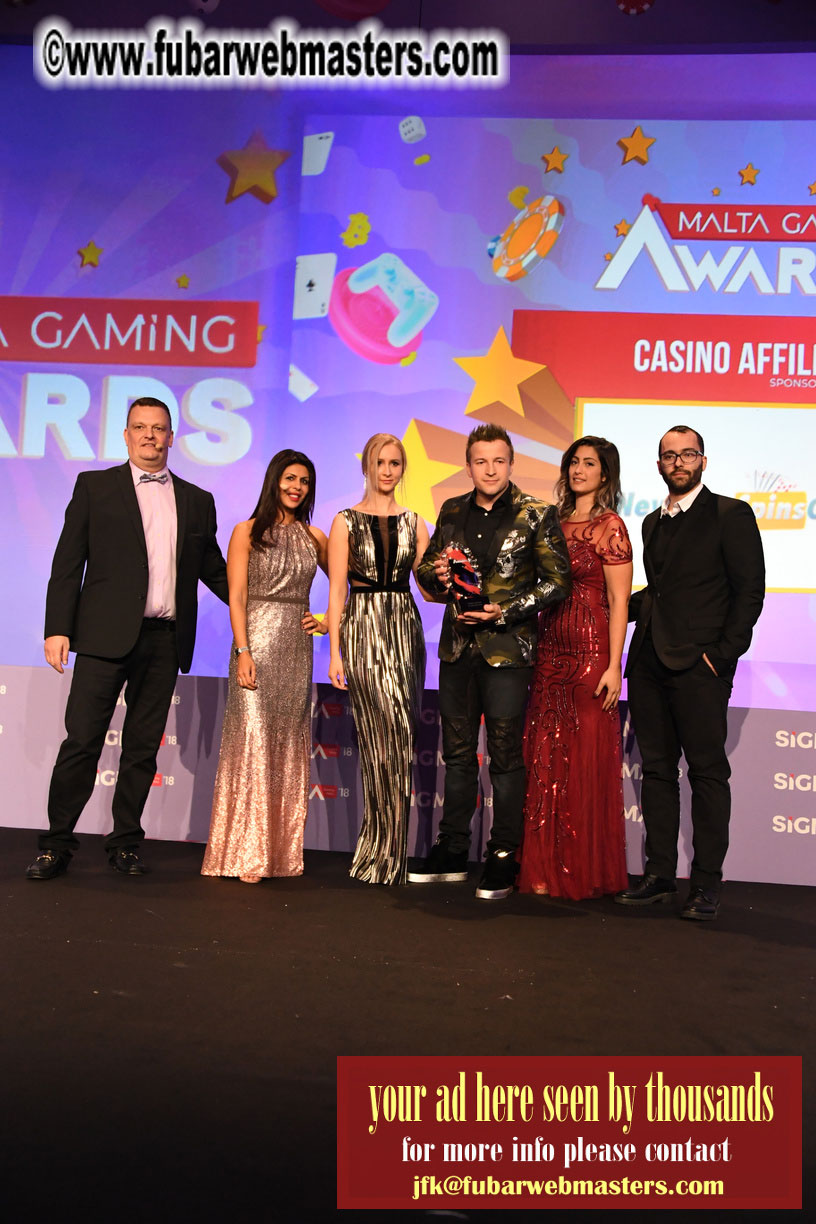 Malta Gaming Awards and Charity Auction