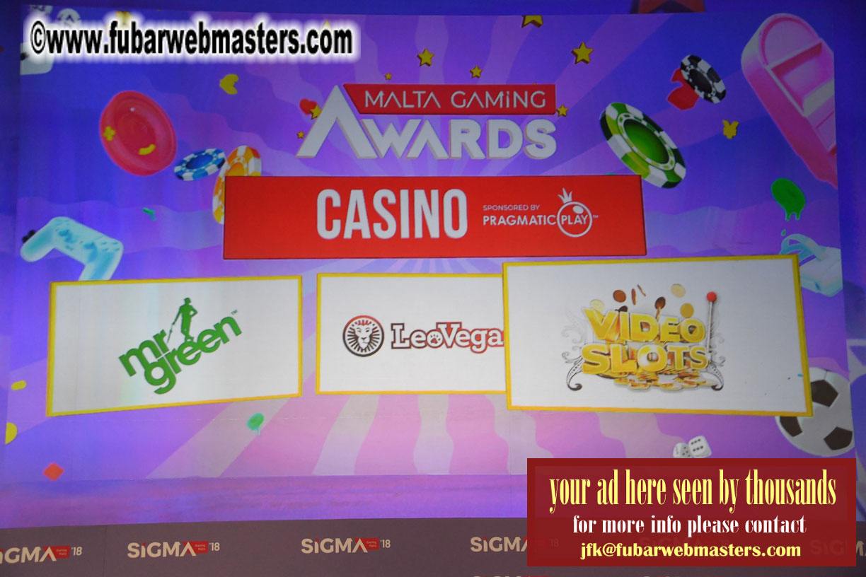 Malta Gaming Awards and Charity Auction