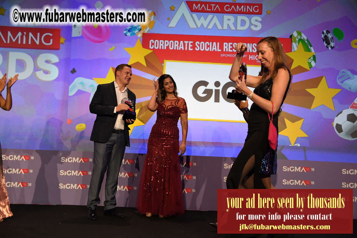 Malta Gaming Awards and Charity Auction