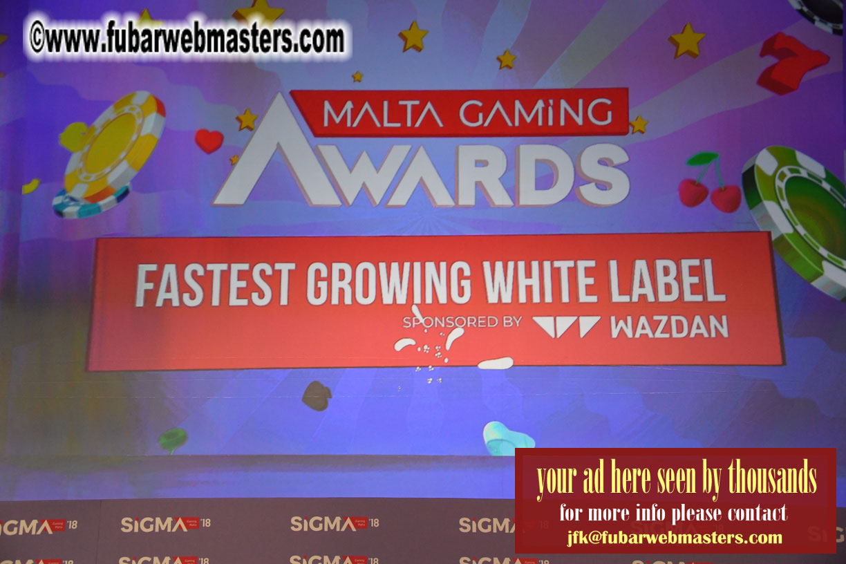 Malta Gaming Awards and Charity Auction