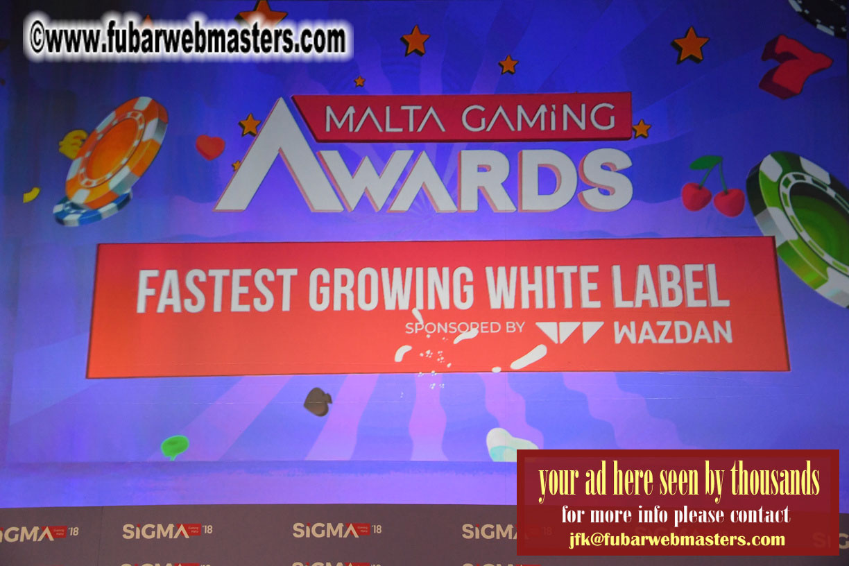 Malta Gaming Awards and Charity Auction