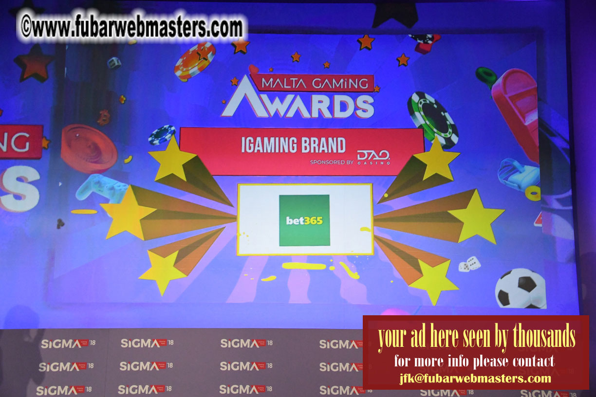 Malta Gaming Awards and Charity Auction