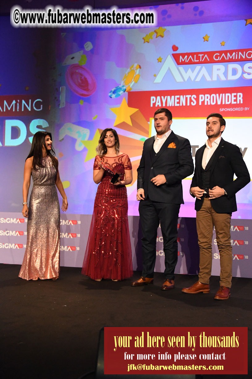 Malta Gaming Awards and Charity Auction