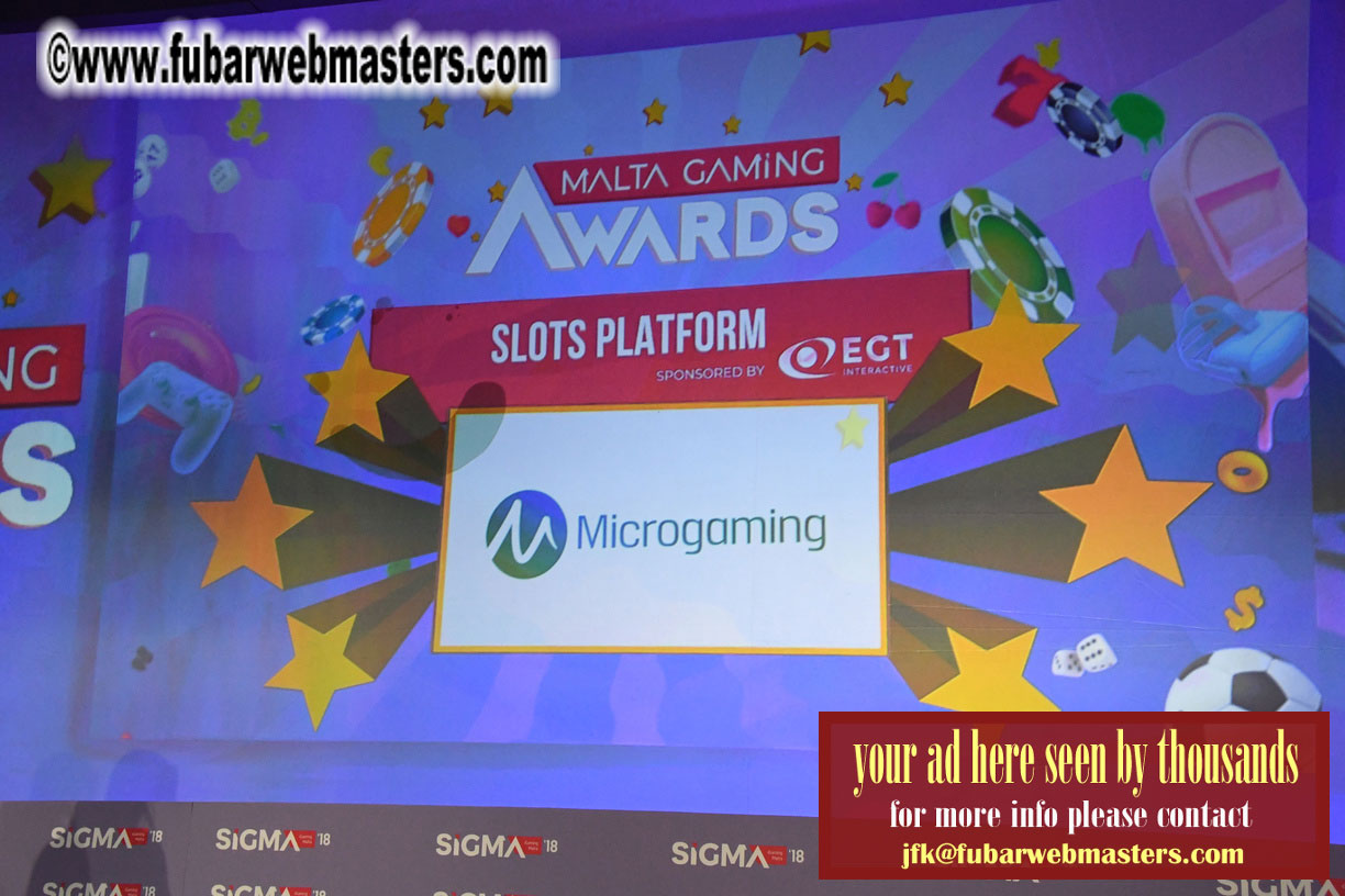 Malta Gaming Awards and Charity Auction