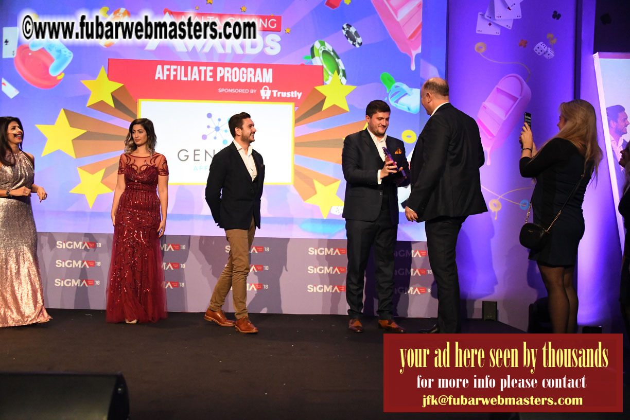 Malta Gaming Awards and Charity Auction