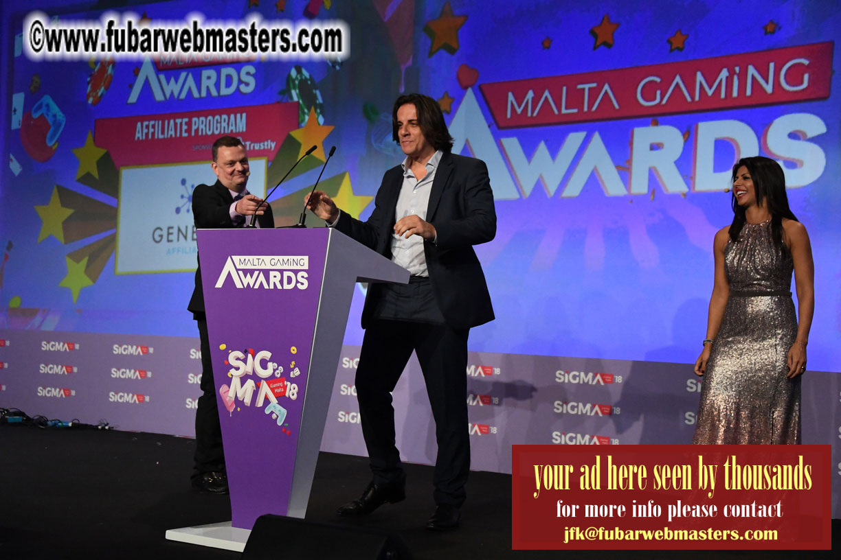 Malta Gaming Awards and Charity Auction