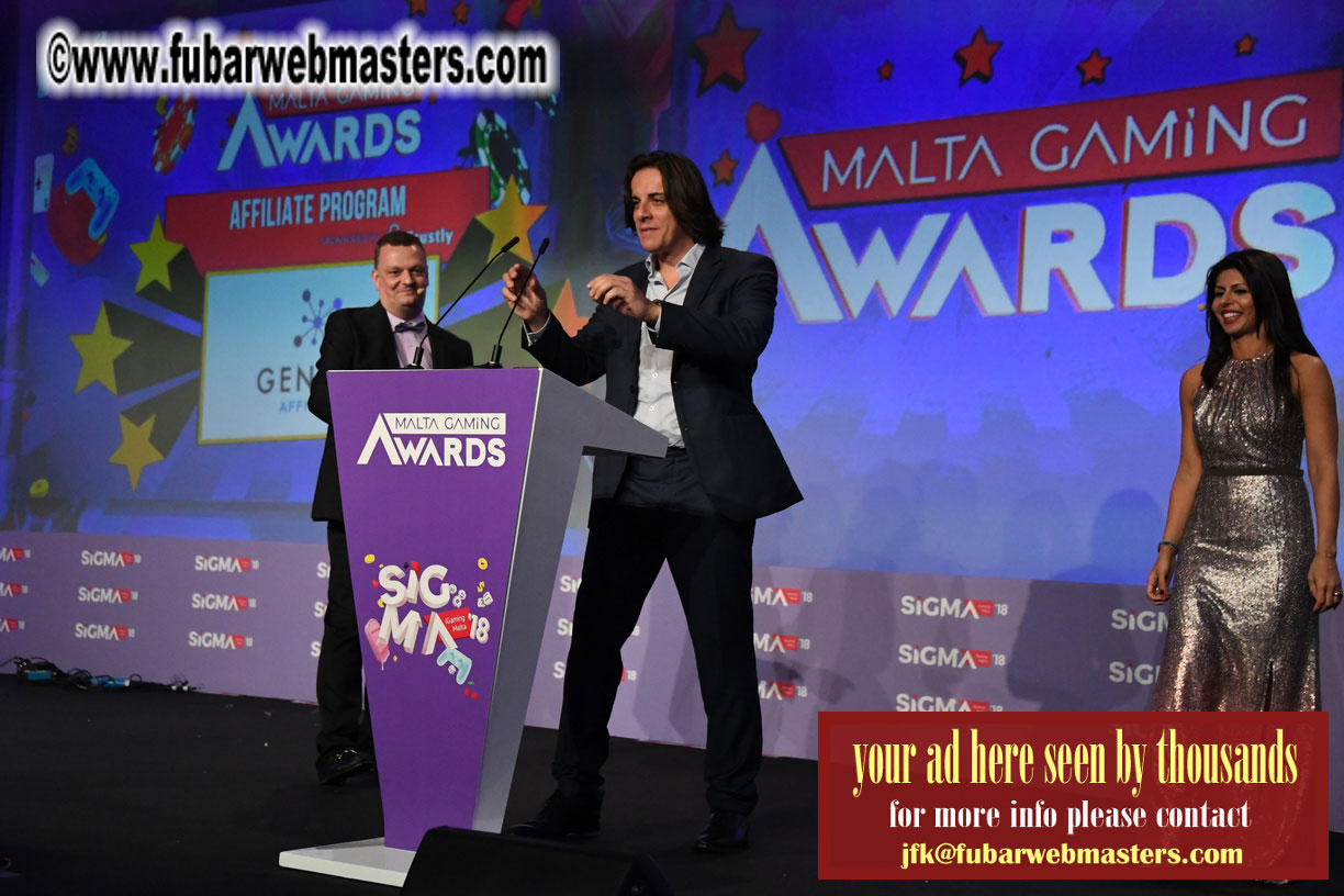 Malta Gaming Awards and Charity Auction