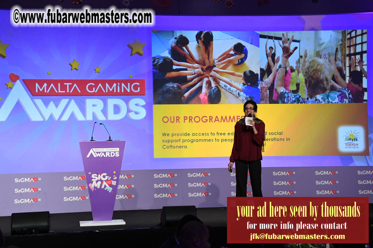 Malta Gaming Awards and Charity Auction