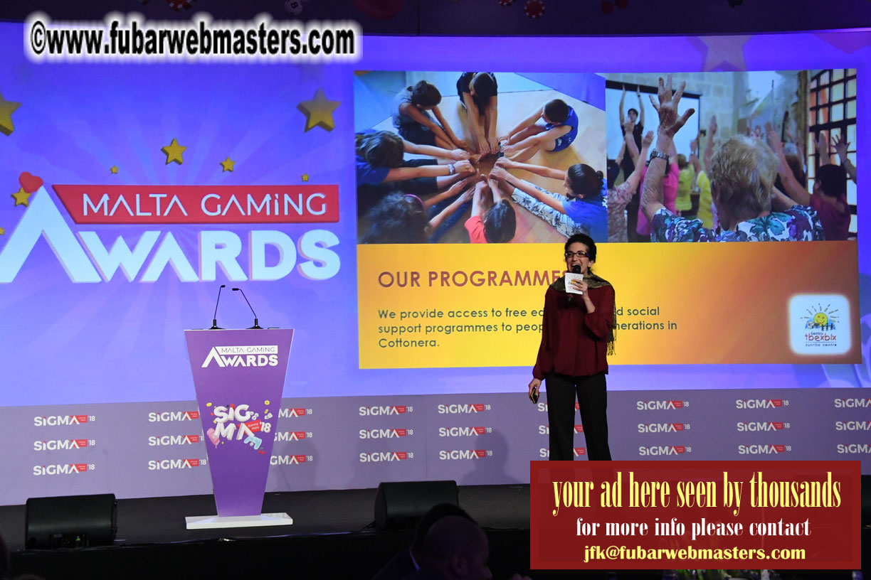 Malta Gaming Awards and Charity Auction