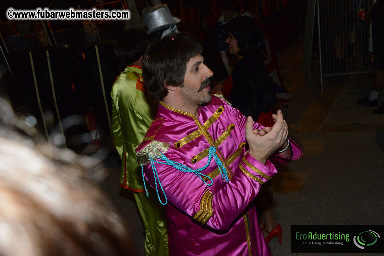 Pre-Show Carnival Parade at TES Sitges