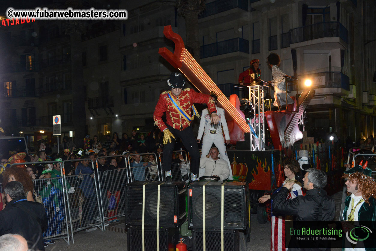 Pre-Show Carnival Parade at TES Sitges