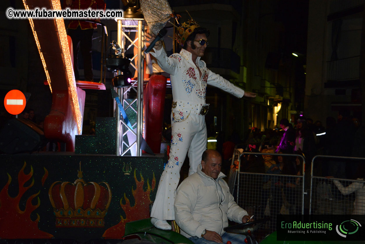 Pre-Show Carnival Parade at TES Sitges