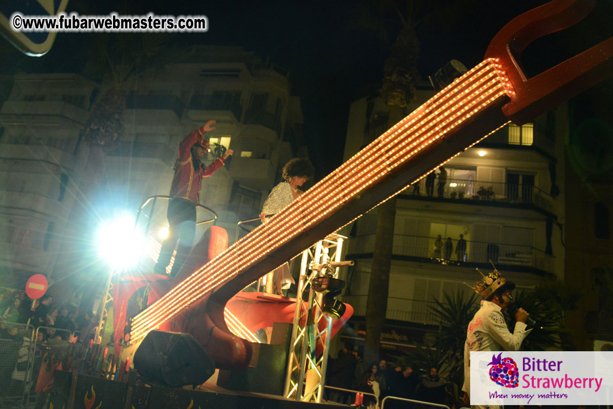 Pre-Show Carnival Parade at TES Sitges