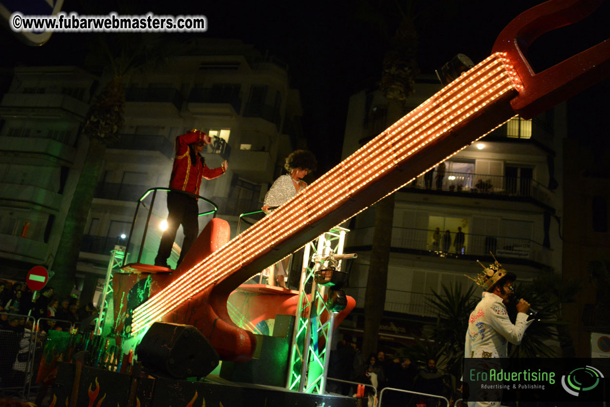 Pre-Show Carnival Parade at TES Sitges