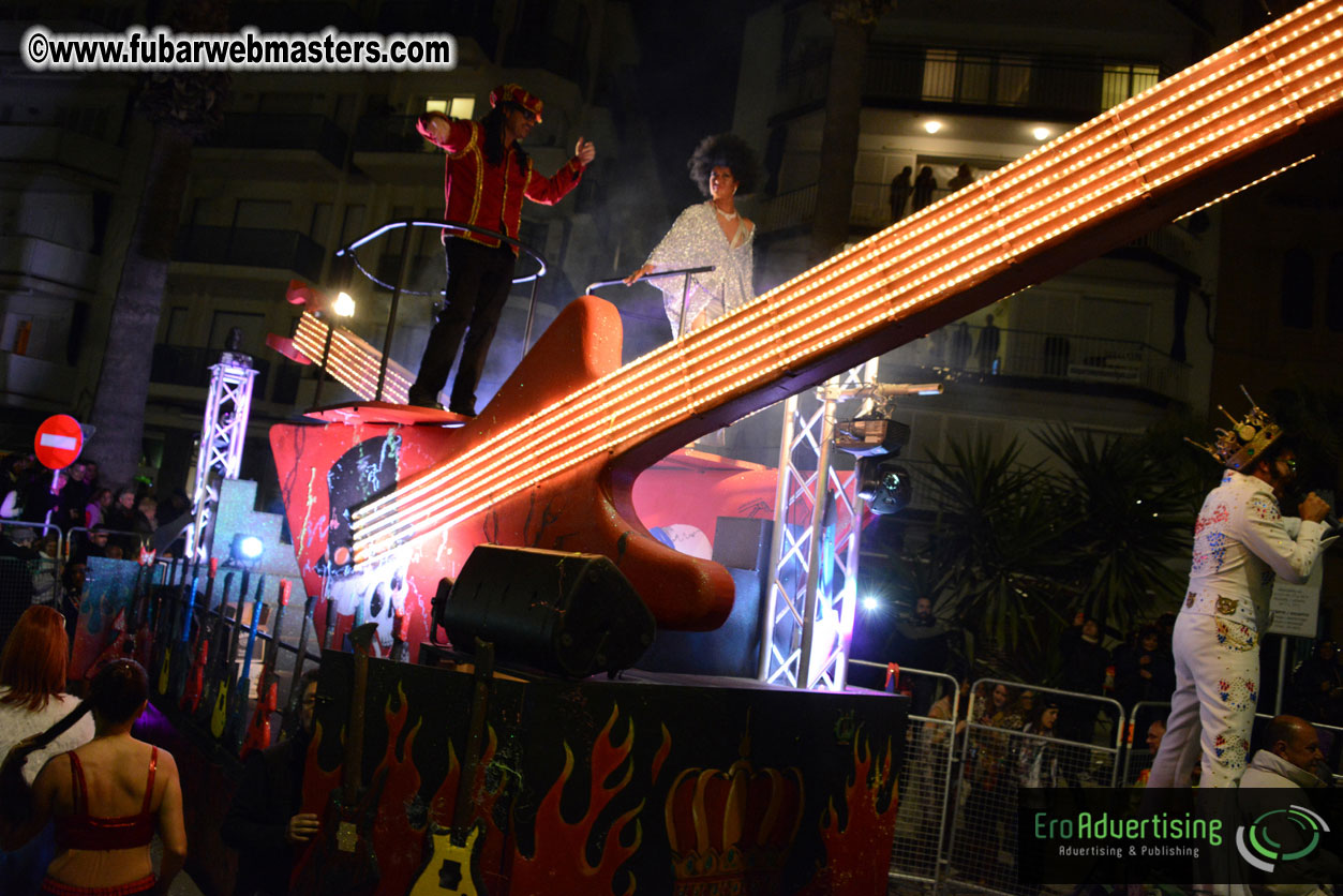 Pre-Show Carnival Parade at TES Sitges