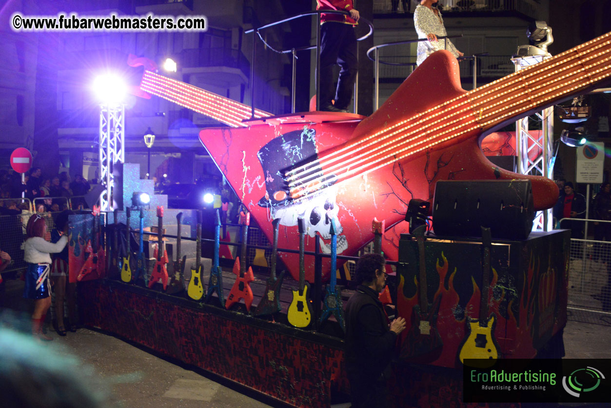 Pre-Show Carnival Parade at TES Sitges