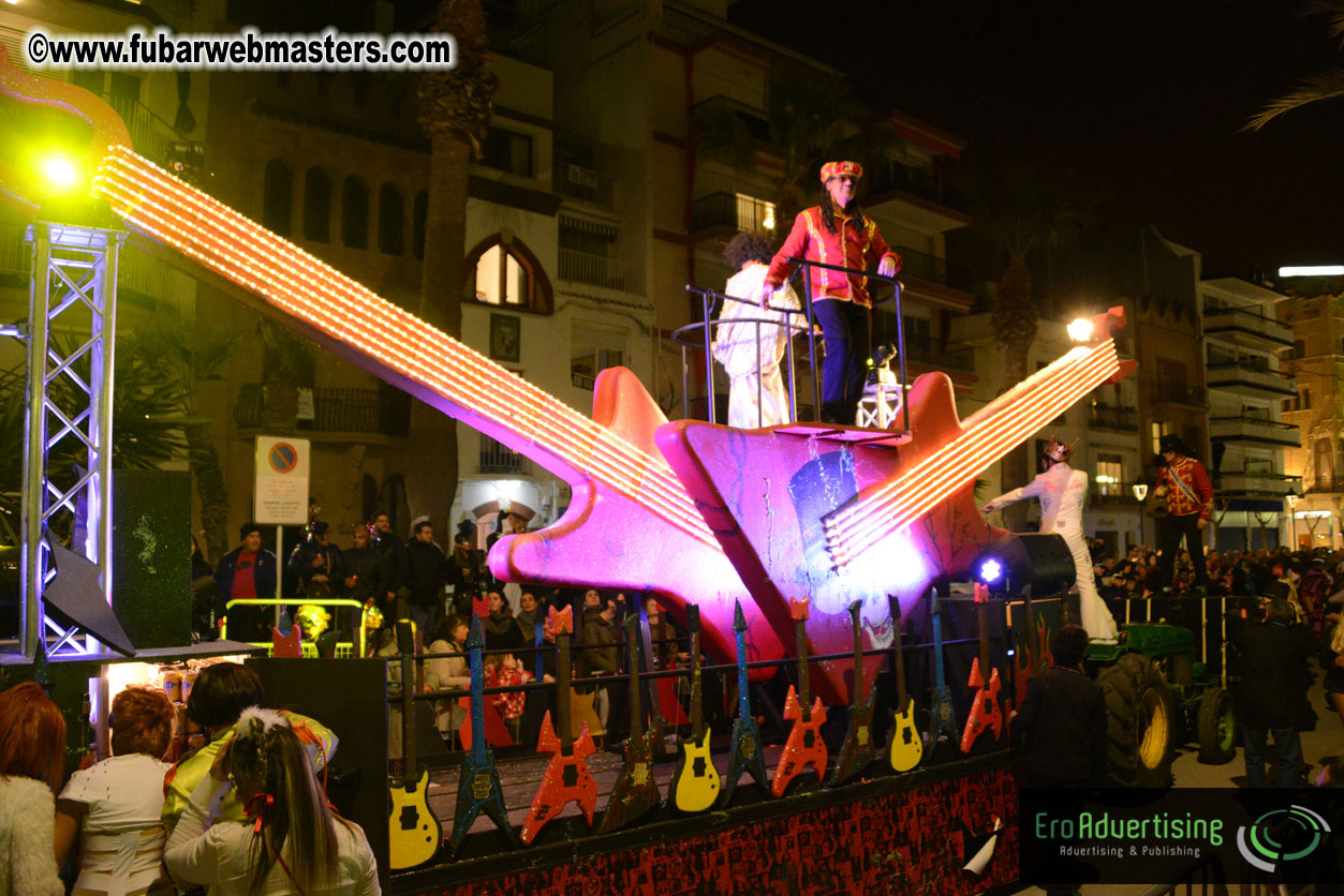 Pre-Show Carnival Parade at TES Sitges