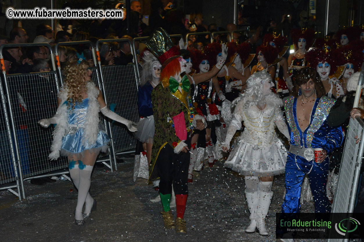 Pre-Show Carnival Parade at TES Sitges