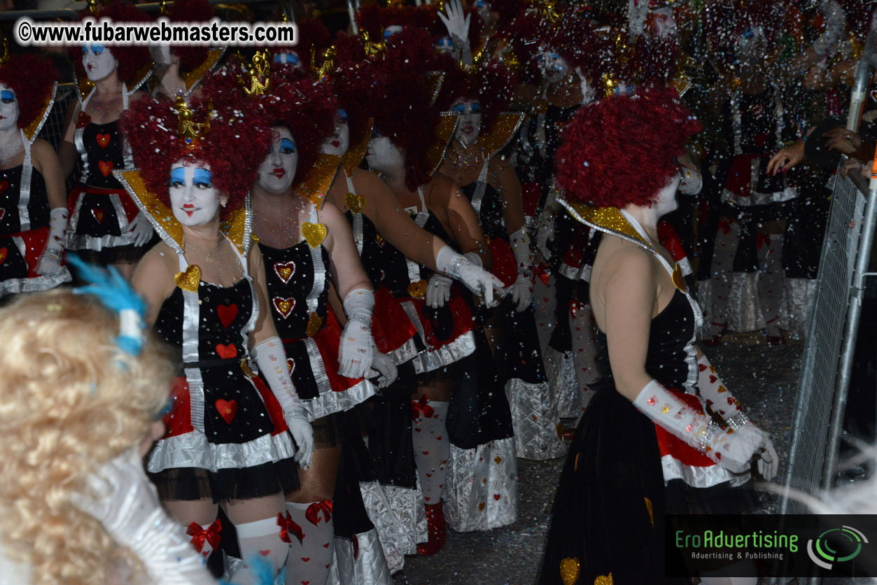 Pre-Show Carnival Parade at TES Sitges