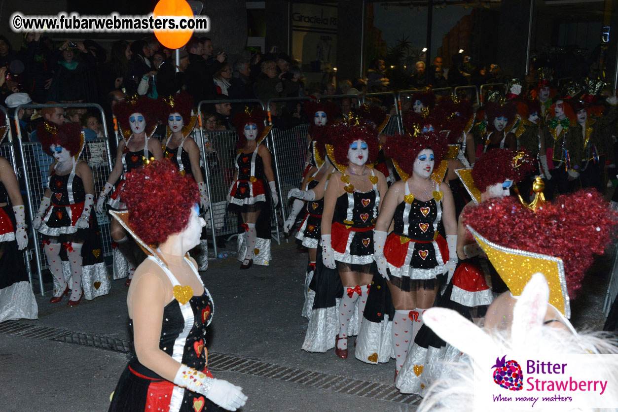 Pre-Show Carnival Parade at TES Sitges