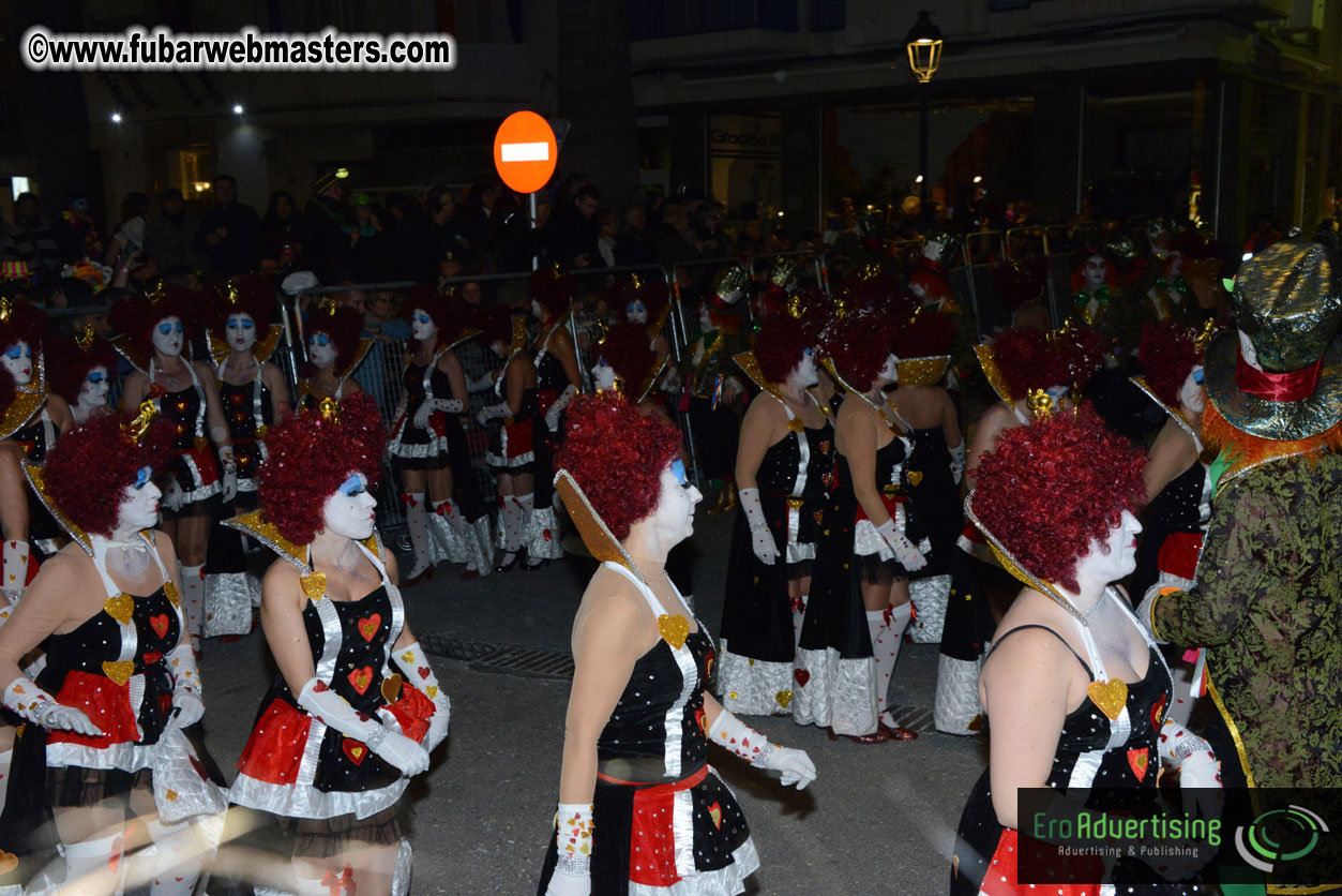 Pre-Show Carnival Parade at TES Sitges