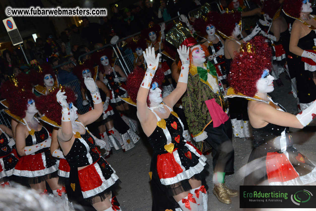 Pre-Show Carnival Parade at TES Sitges