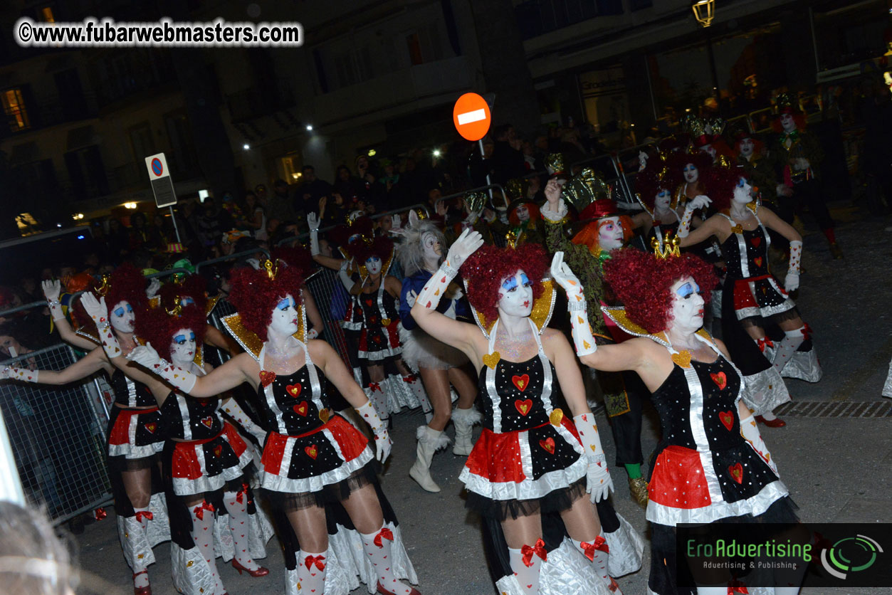 Pre-Show Carnival Parade at TES Sitges