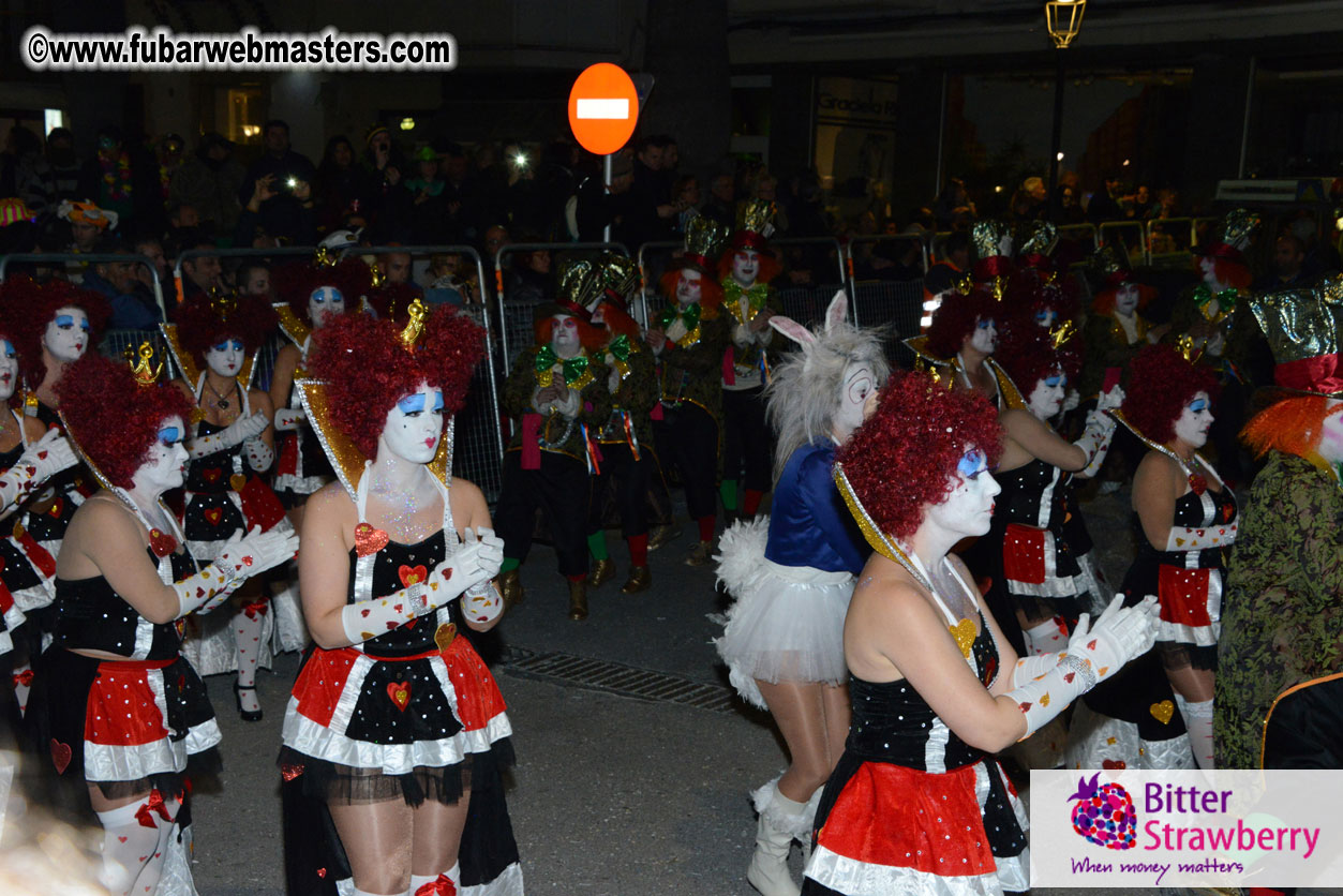 Pre-Show Carnival Parade at TES Sitges