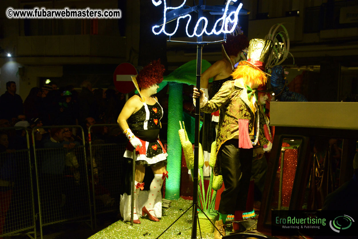 Pre-Show Carnival Parade at TES Sitges