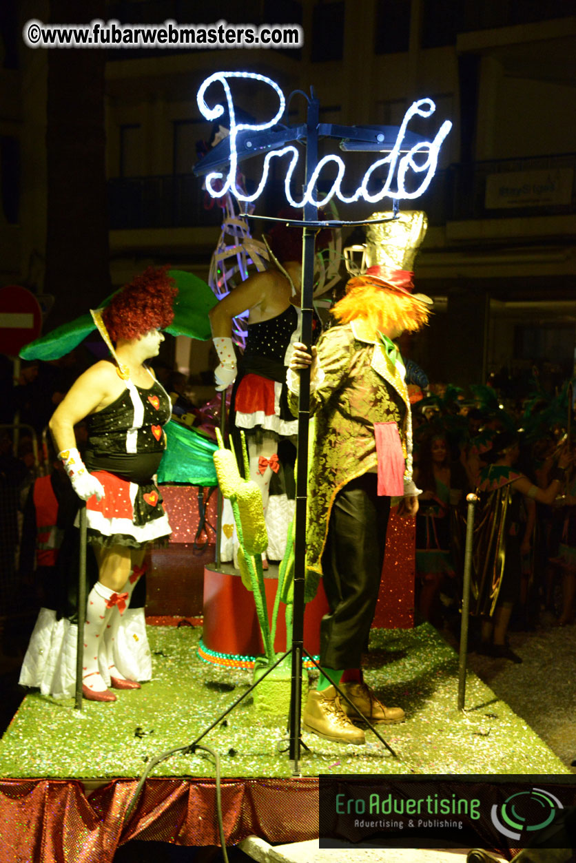 Pre-Show Carnival Parade at TES Sitges