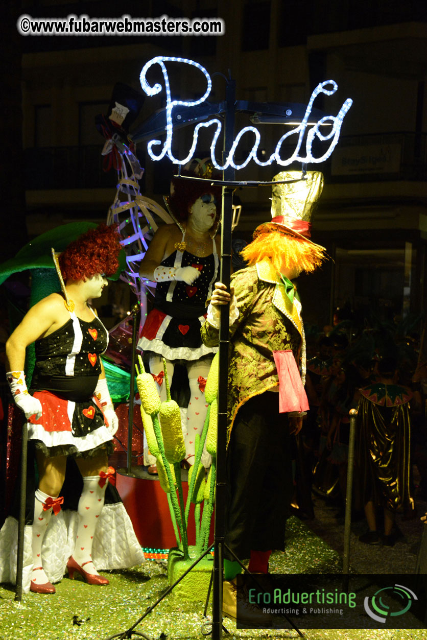 Pre-Show Carnival Parade at TES Sitges