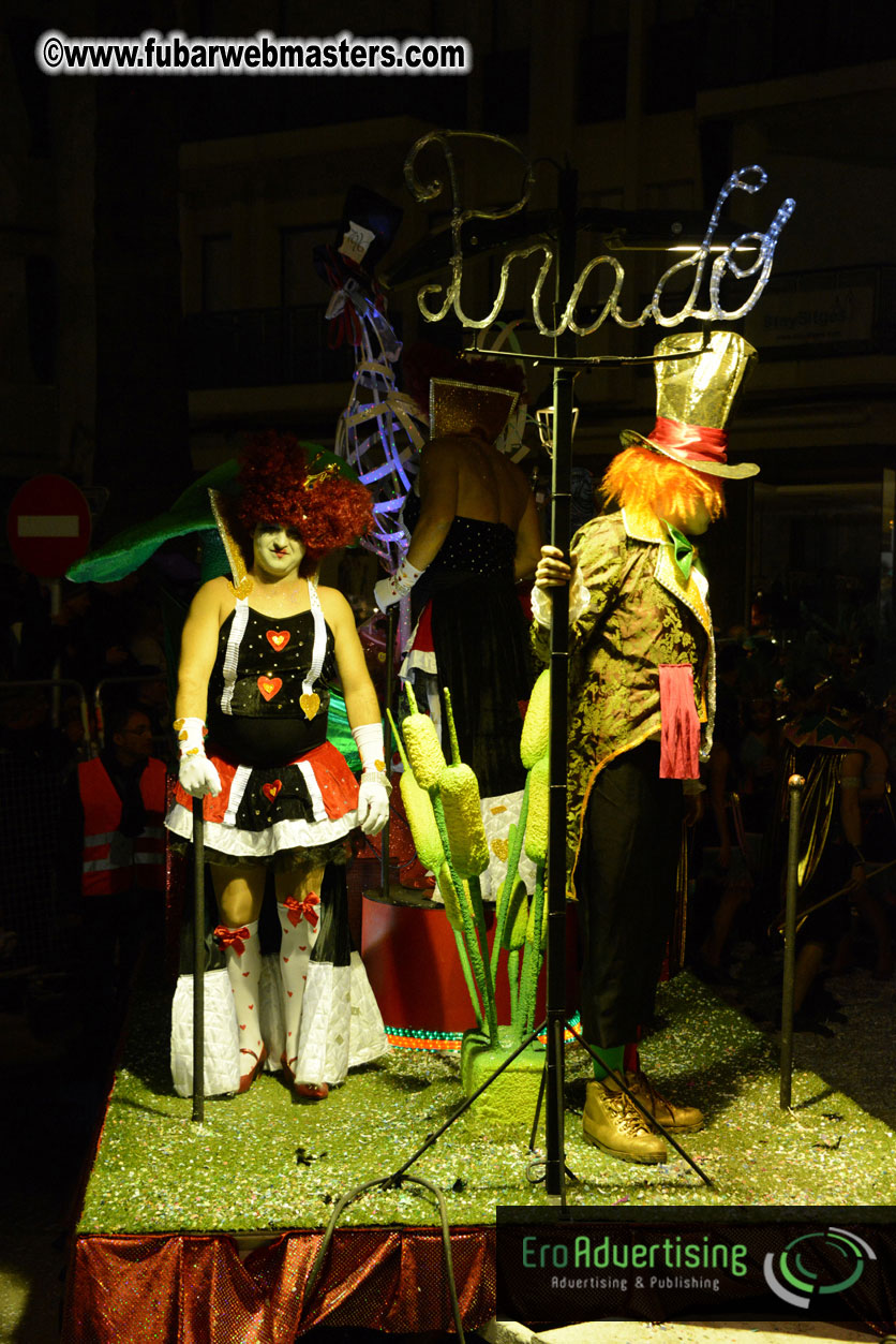 Pre-Show Carnival Parade at TES Sitges