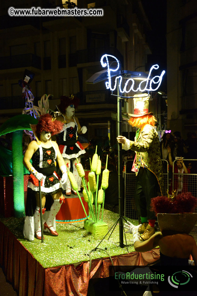 Pre-Show Carnival Parade at TES Sitges