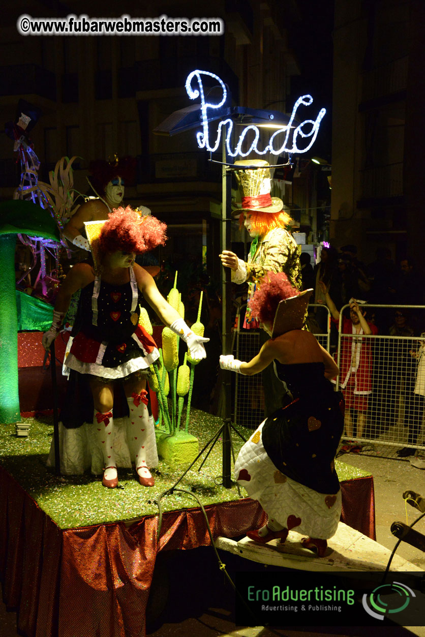 Pre-Show Carnival Parade at TES Sitges