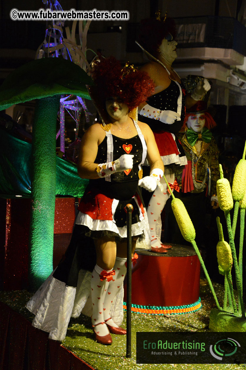 Pre-Show Carnival Parade at TES Sitges