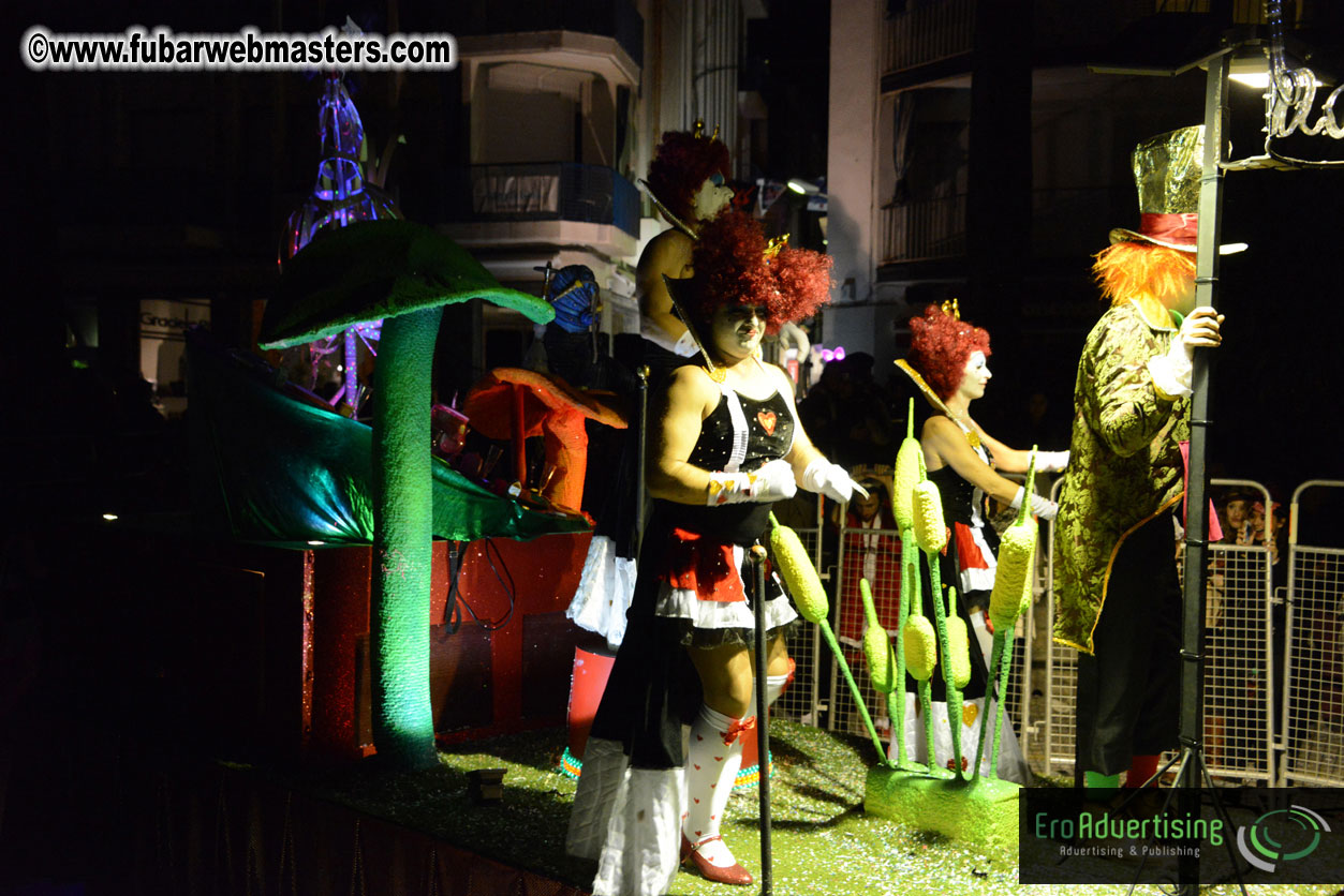 Pre-Show Carnival Parade at TES Sitges