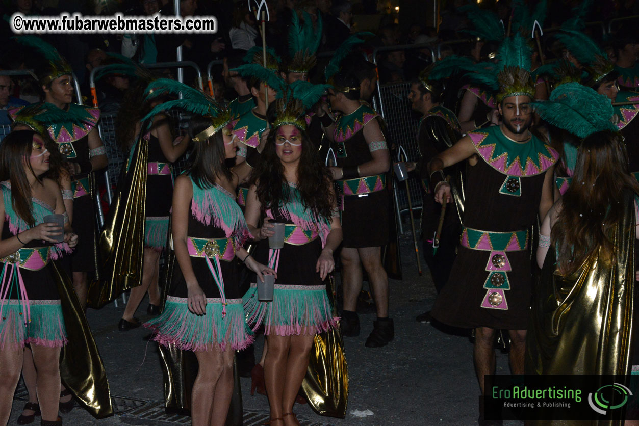 Pre-Show Carnival Parade at TES Sitges