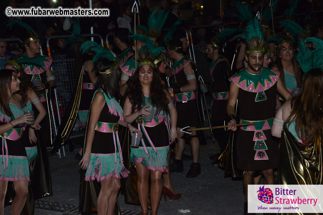 Pre-Show Carnival Parade at TES Sitges