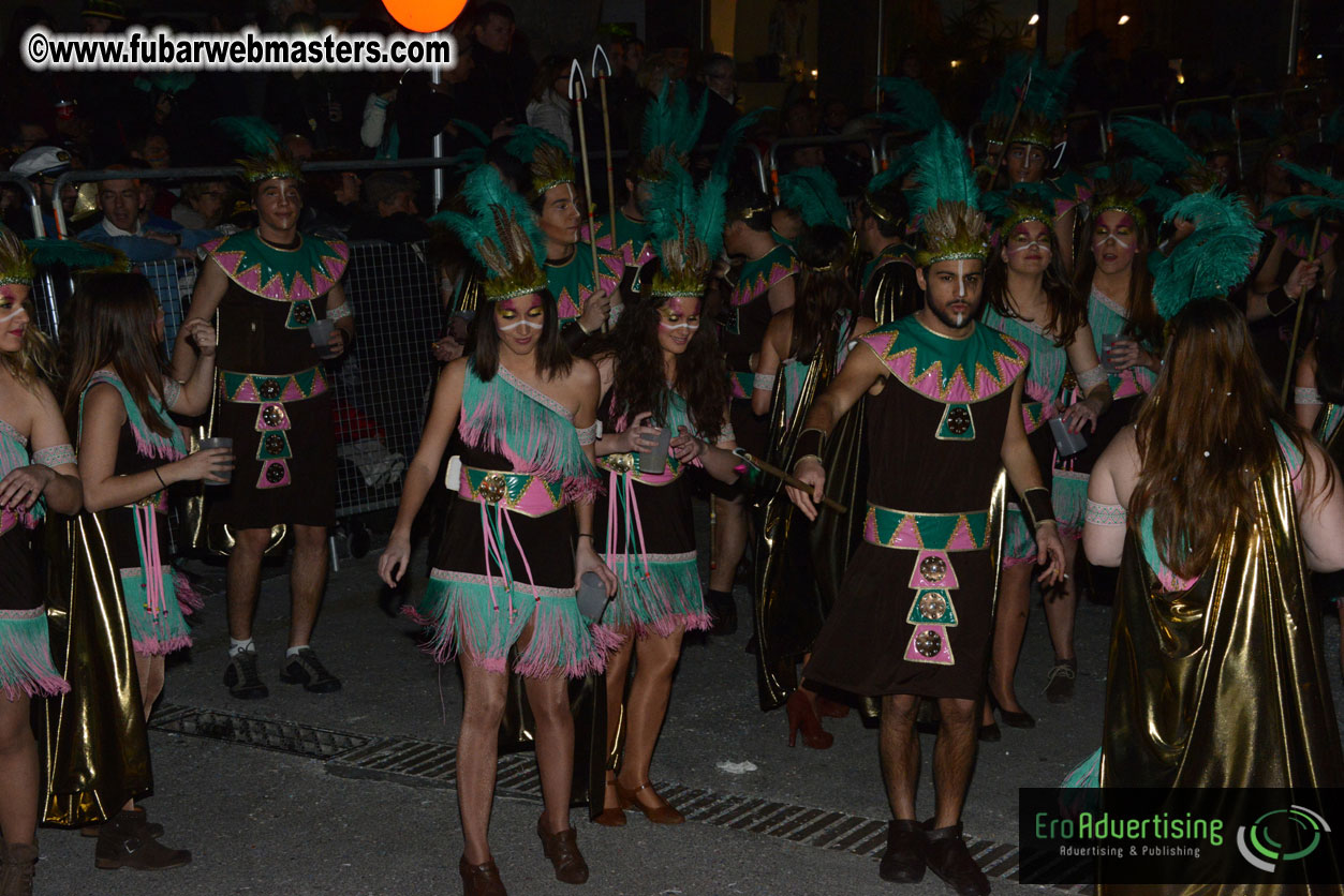 Pre-Show Carnival Parade at TES Sitges