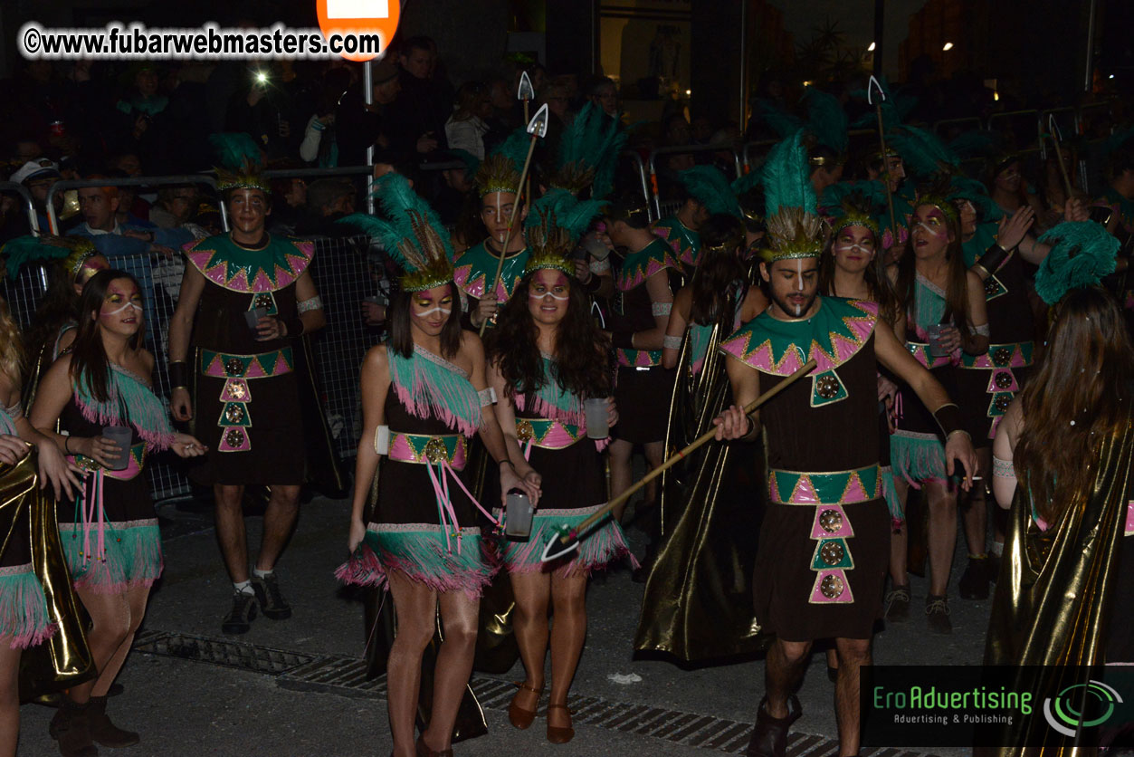 Pre-Show Carnival Parade at TES Sitges