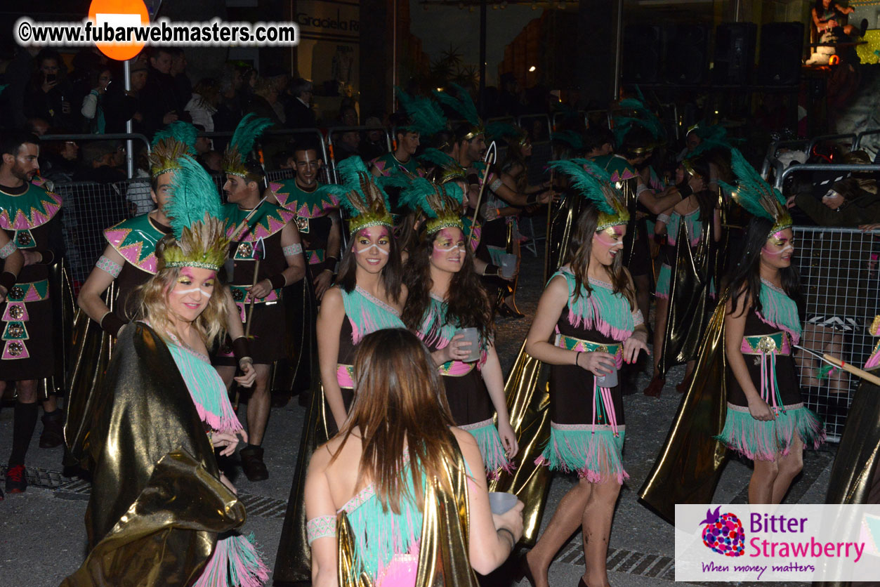 Pre-Show Carnival Parade at TES Sitges