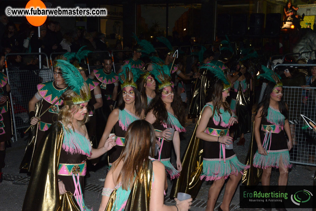 Pre-Show Carnival Parade at TES Sitges