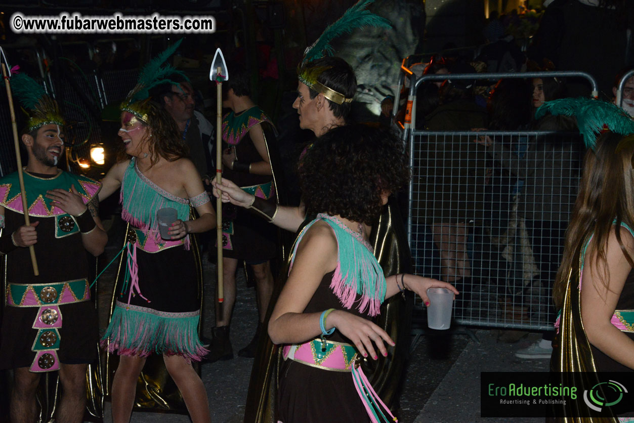 Pre-Show Carnival Parade at TES Sitges