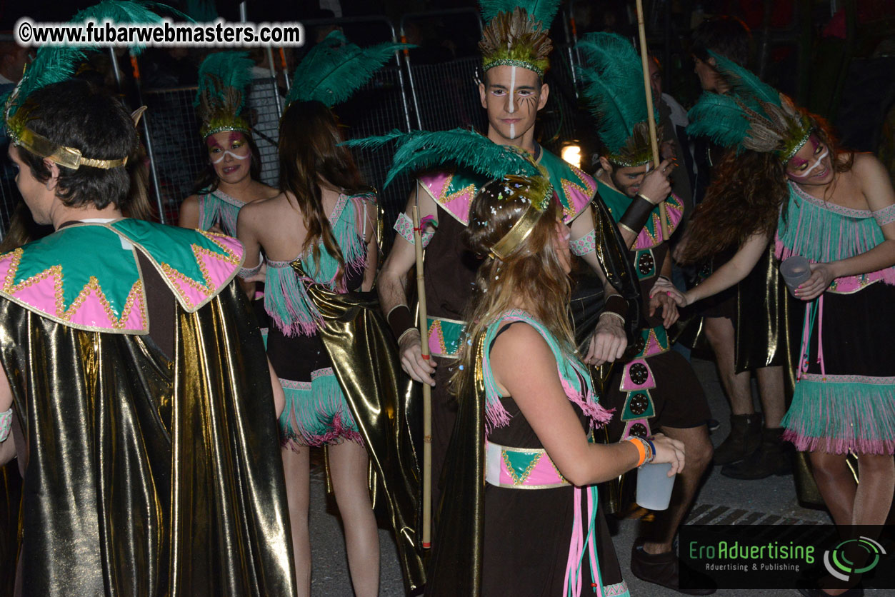 Pre-Show Carnival Parade at TES Sitges