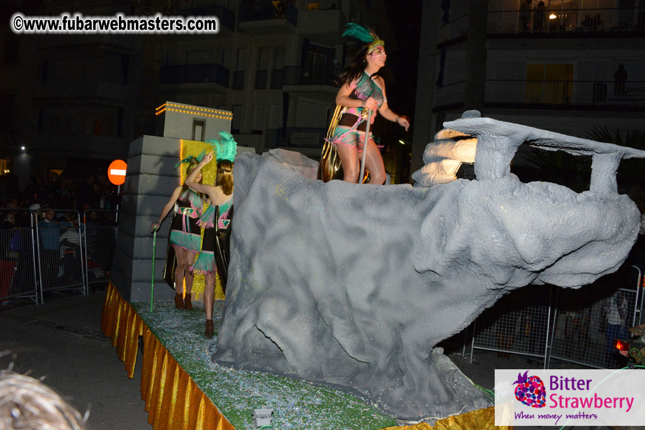 Pre-Show Carnival Parade at TES Sitges