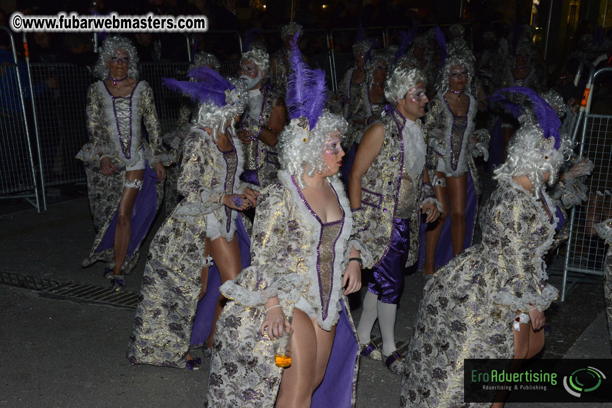 Pre-Show Carnival Parade at TES Sitges