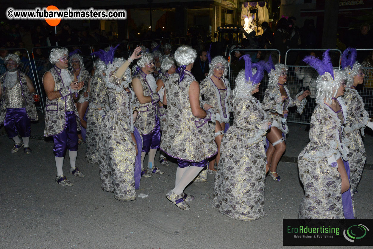 Pre-Show Carnival Parade at TES Sitges